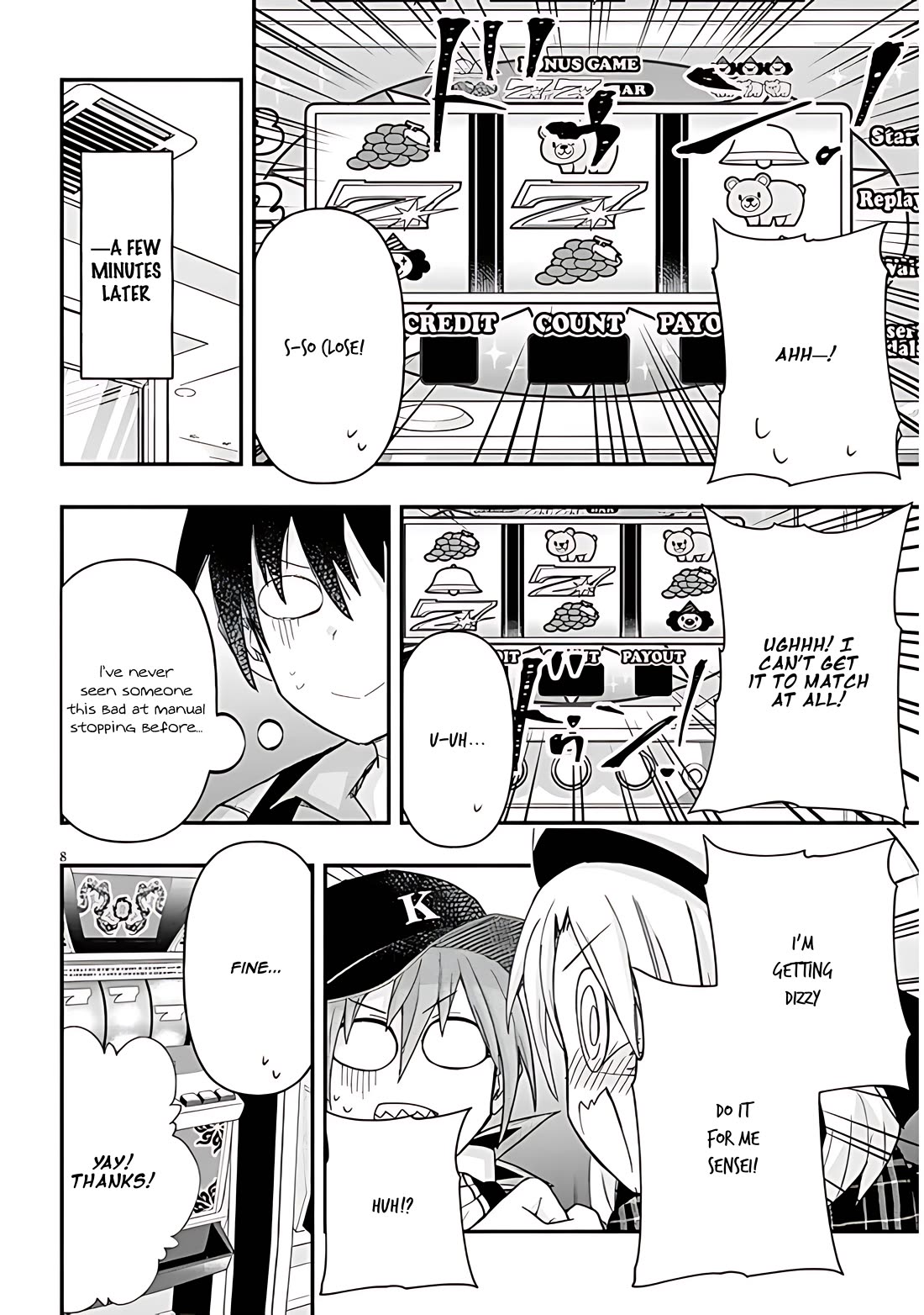 Cross-Cultural Exchange With the Girl at the Arcade chapter 92 page 8