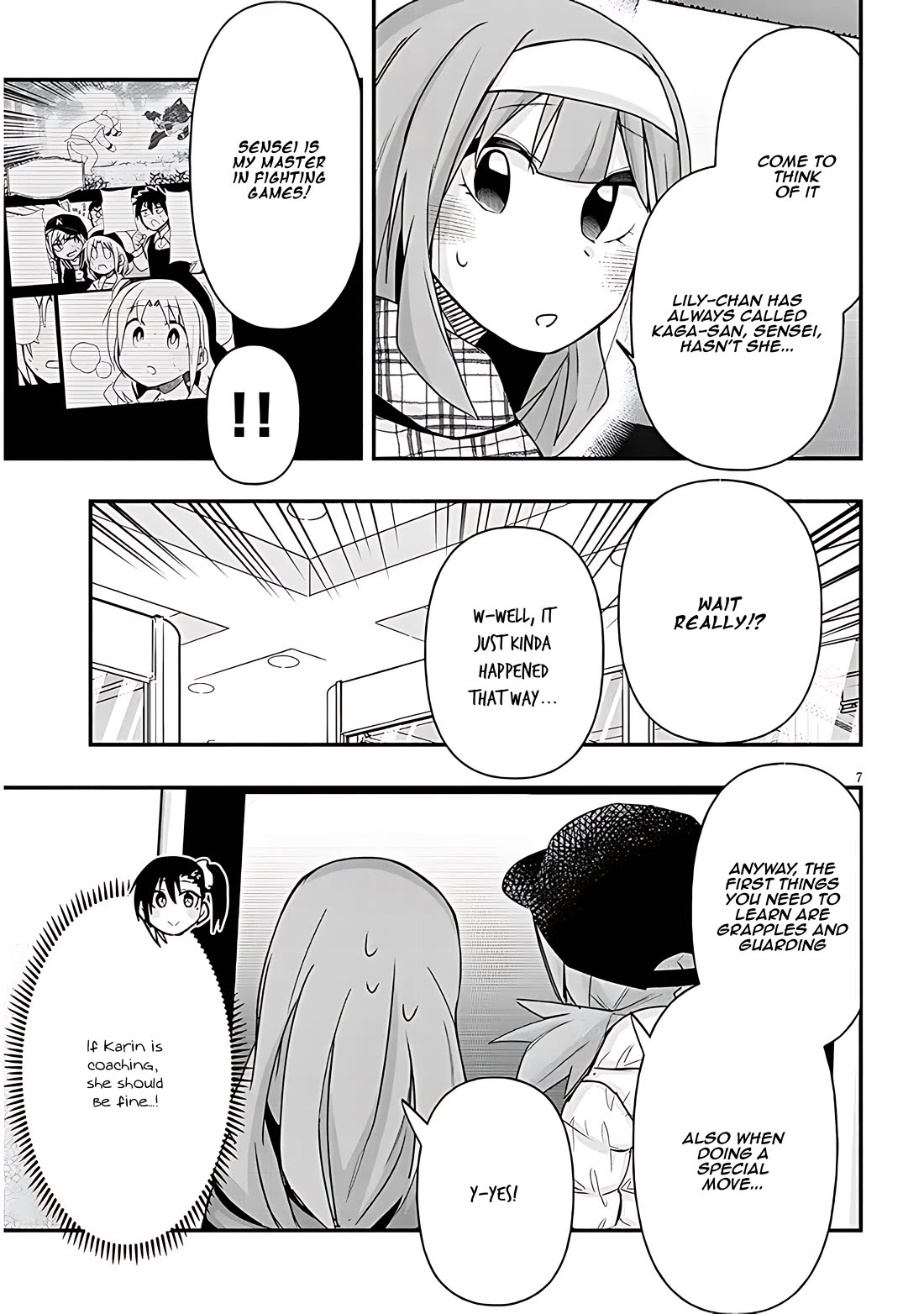 Cross-Cultural Exchange With the Girl at the Arcade chapter 94 page 7