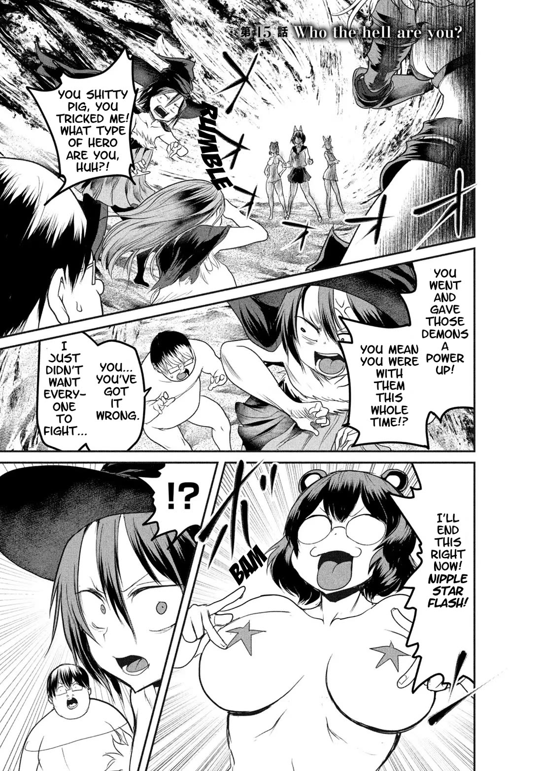 Crotch Warrior ~The Hateful Hero Is Loved by Demons~ chapter 15 page 1