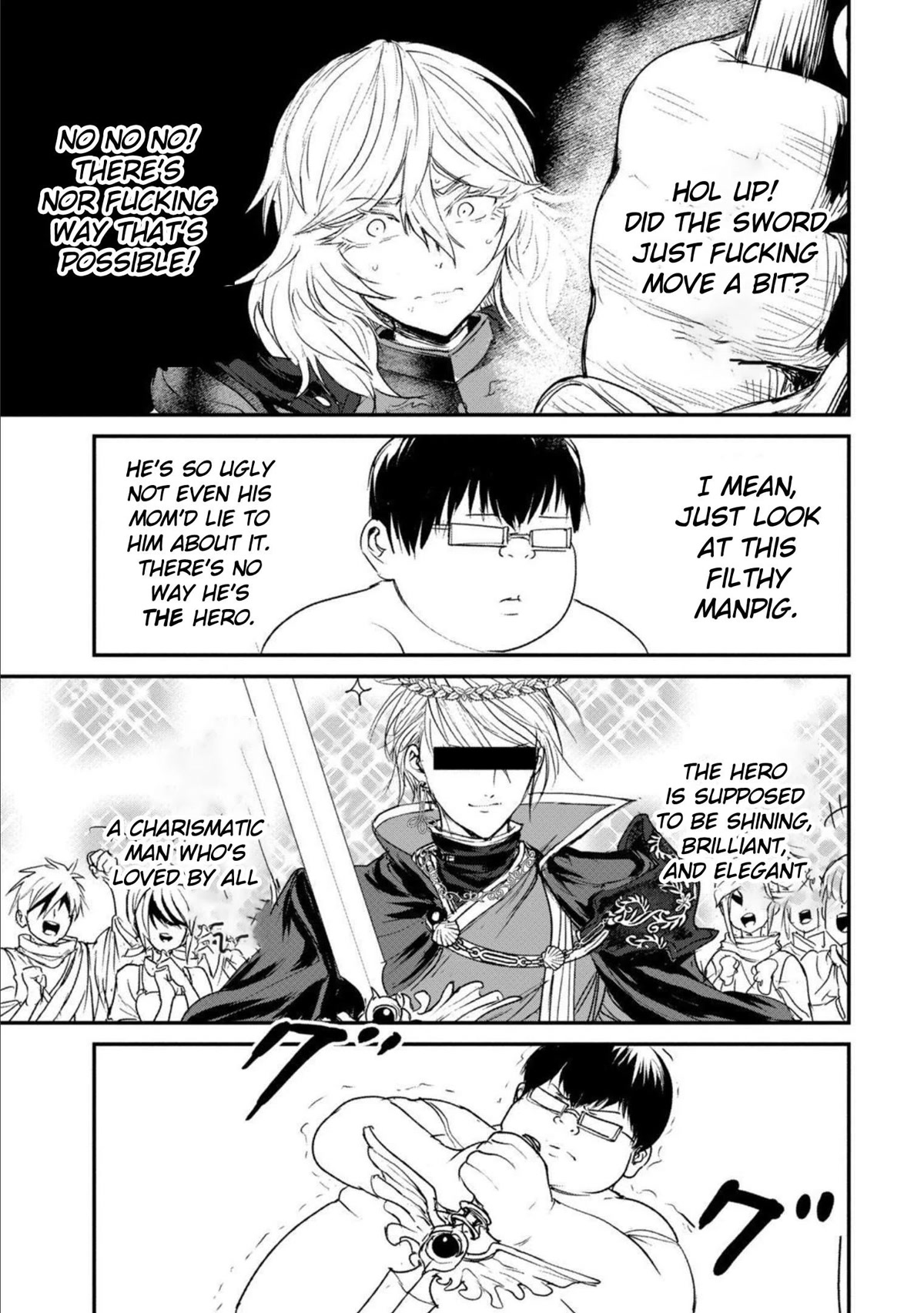 Crotch Warrior ~The Hateful Hero Is Loved by Demons~ chapter 2 page 14