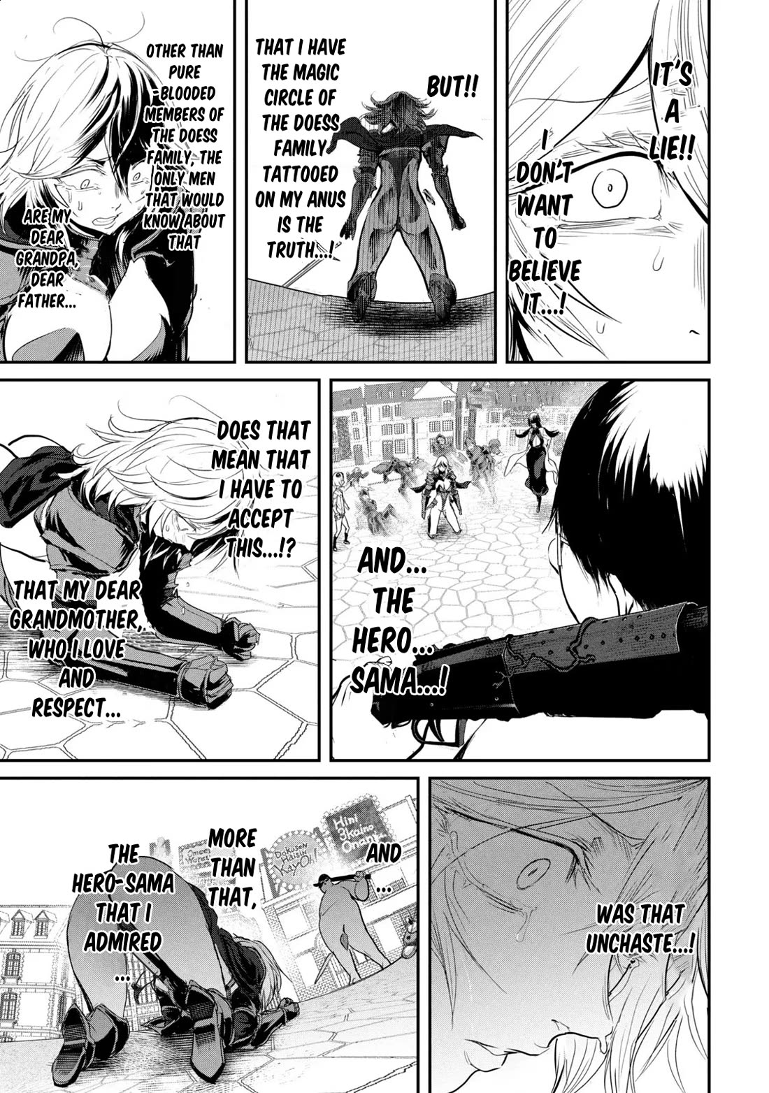 Crotch Warrior ~The Hateful Hero Is Loved by Demons~ chapter 21 page 17