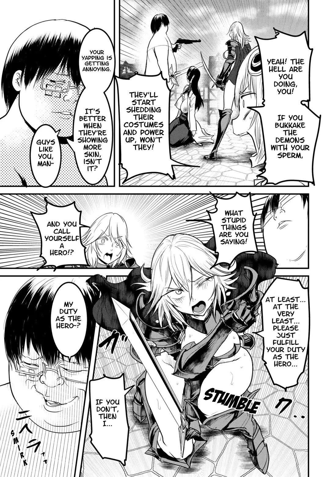 Crotch Warrior ~The Hateful Hero Is Loved by Demons~ chapter 22 page 13