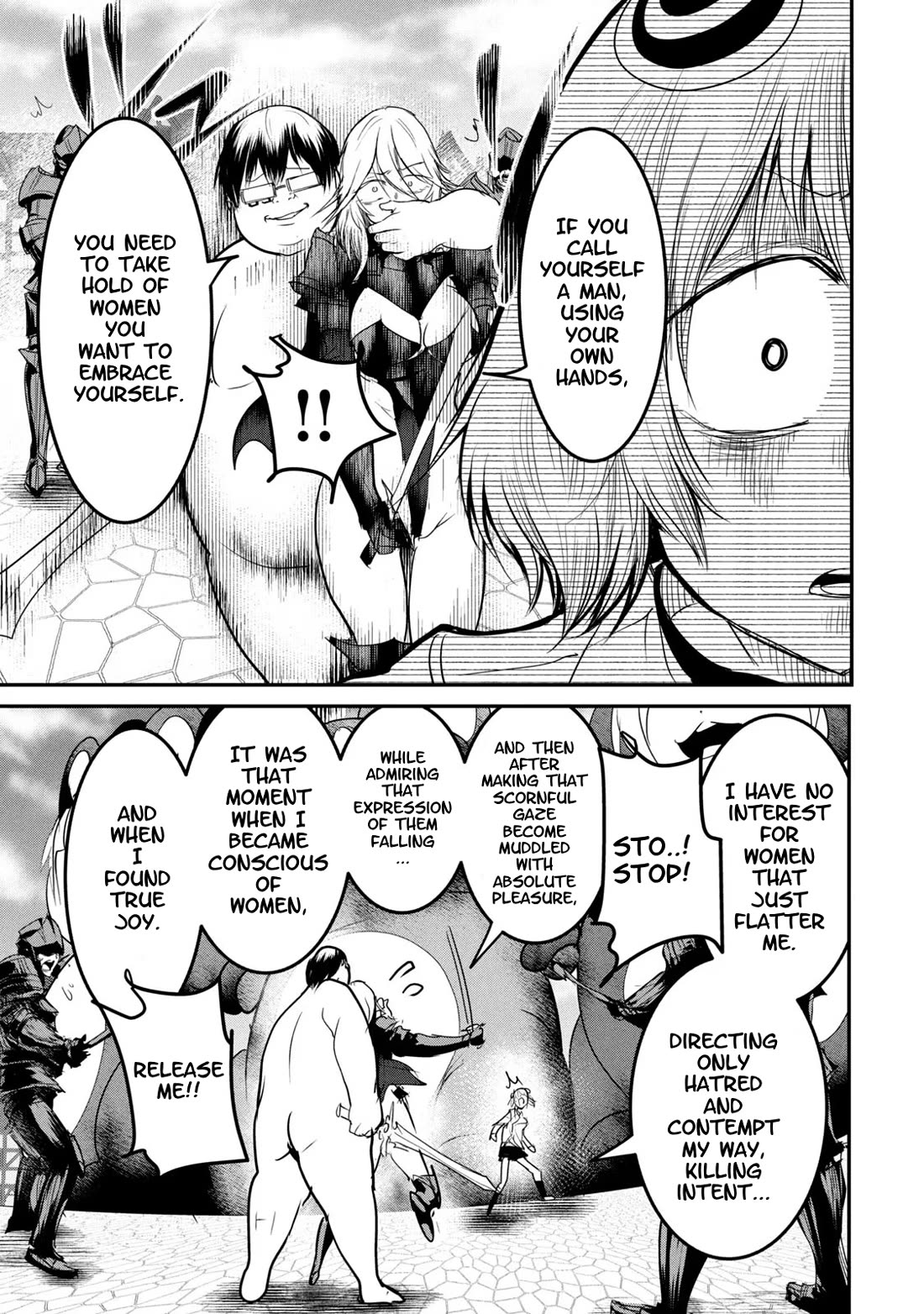 Crotch Warrior ~The Hateful Hero Is Loved by Demons~ chapter 22 page 32