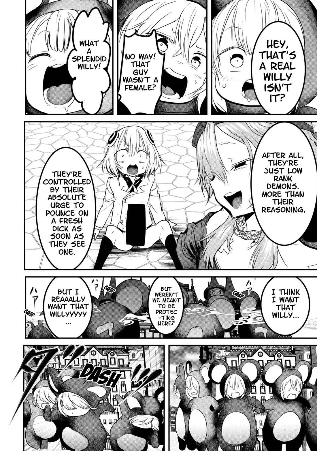 Crotch Warrior ~The Hateful Hero Is Loved by Demons~ chapter 23 page 16