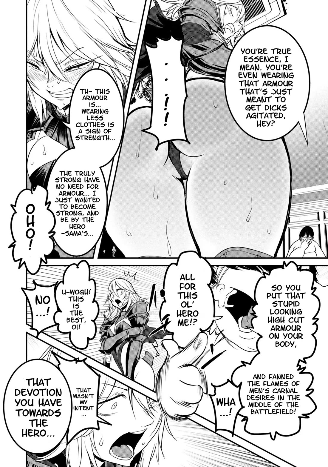 Crotch Warrior ~The Hateful Hero Is Loved by Demons~ chapter 23 page 4