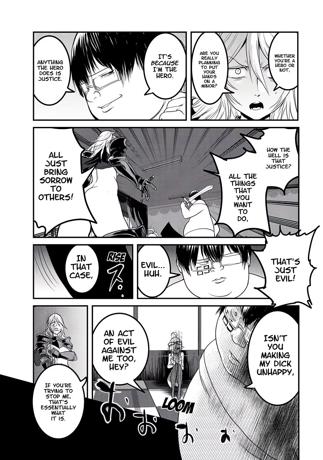 Crotch Warrior ~The Hateful Hero Is Loved by Demons~ chapter 24 page 24