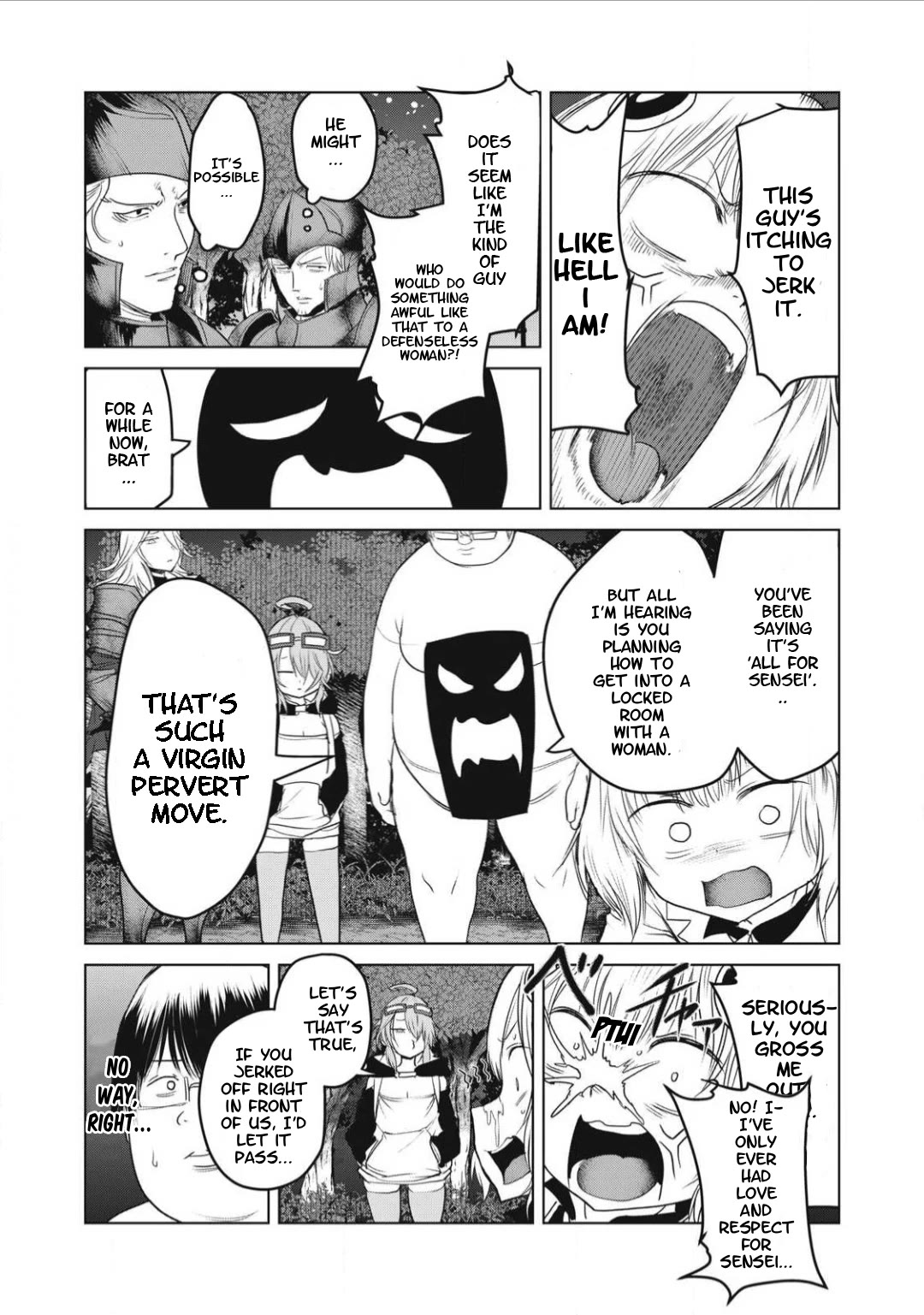 Crotch Warrior ~The Hateful Hero Is Loved by Demons~ chapter 28 page 7