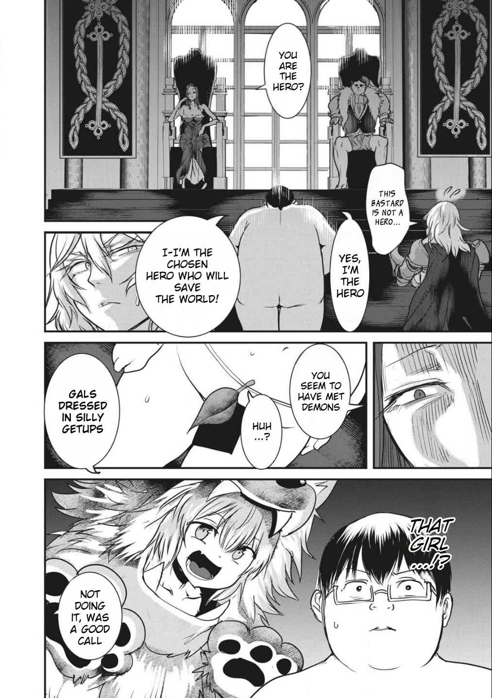 Crotch Warrior ~The Hateful Hero Is Loved by Demons~ chapter 4 page 2