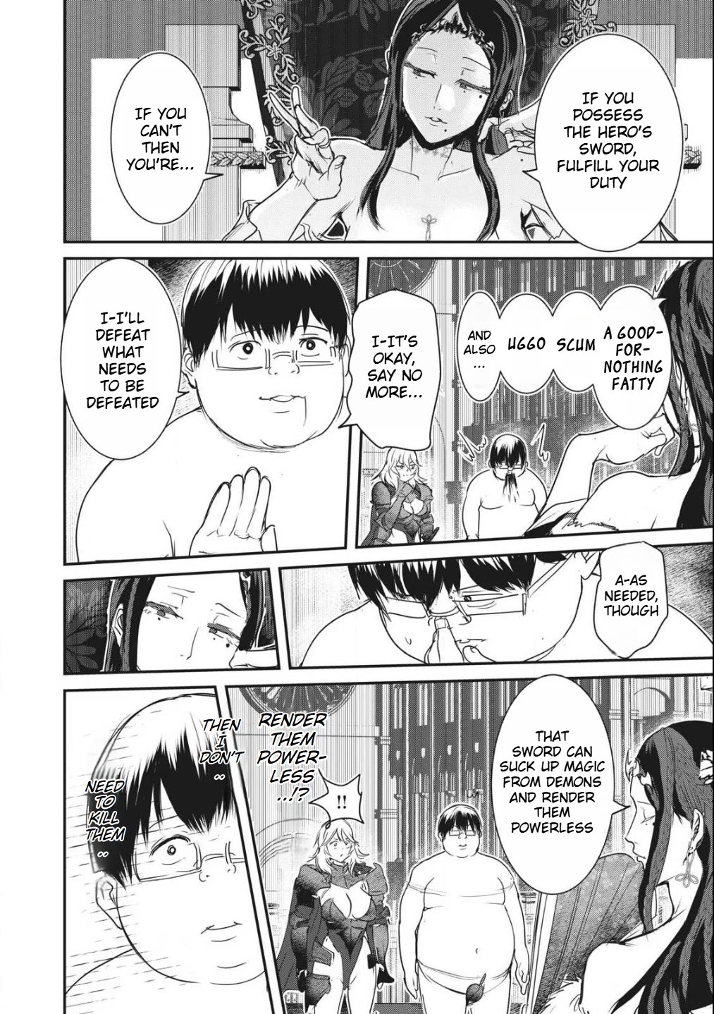 Crotch Warrior ~The Hateful Hero Is Loved by Demons~ chapter 4 page 6