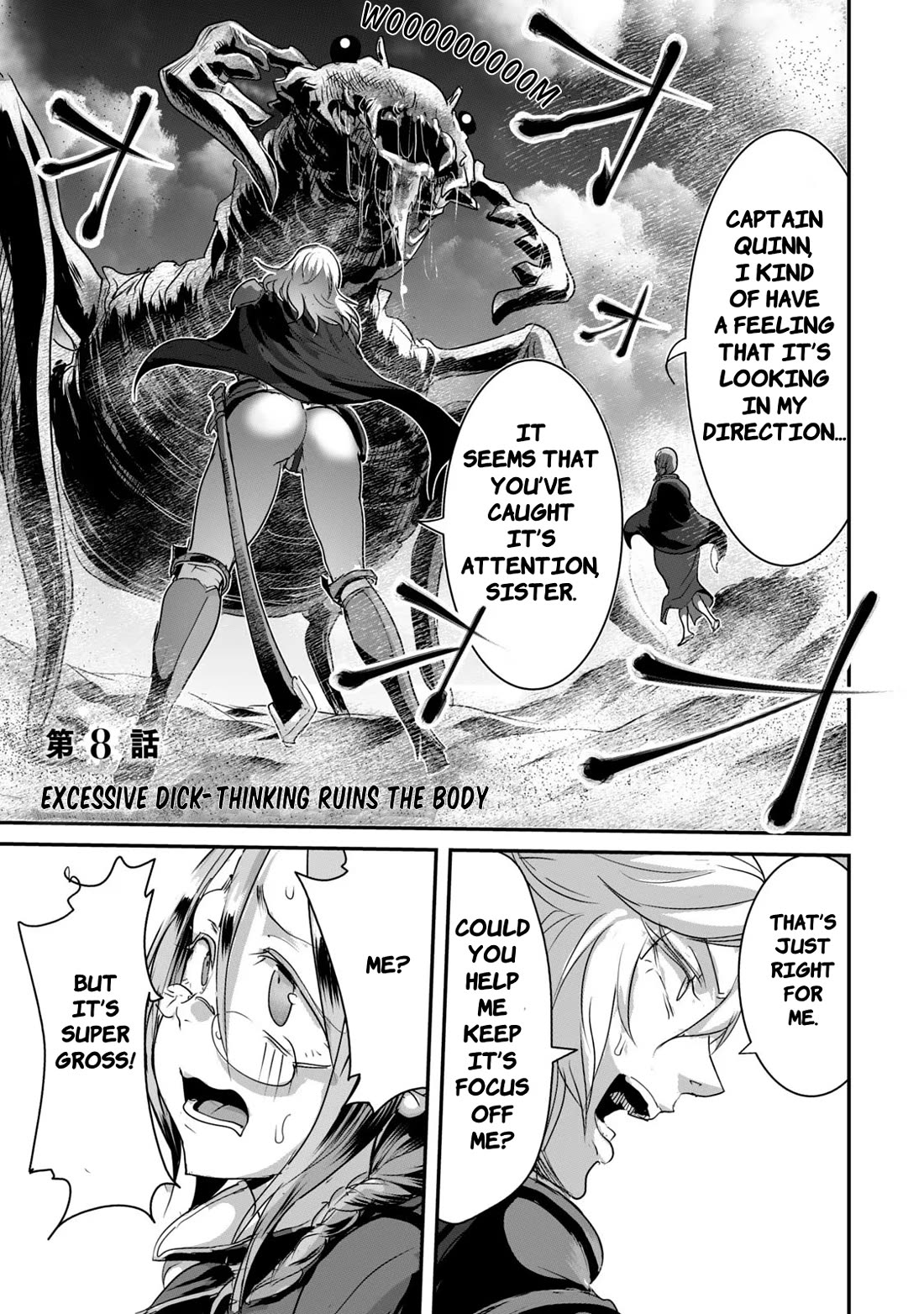 Crotch Warrior ~The Hateful Hero Is Loved by Demons~ chapter 8 page 1