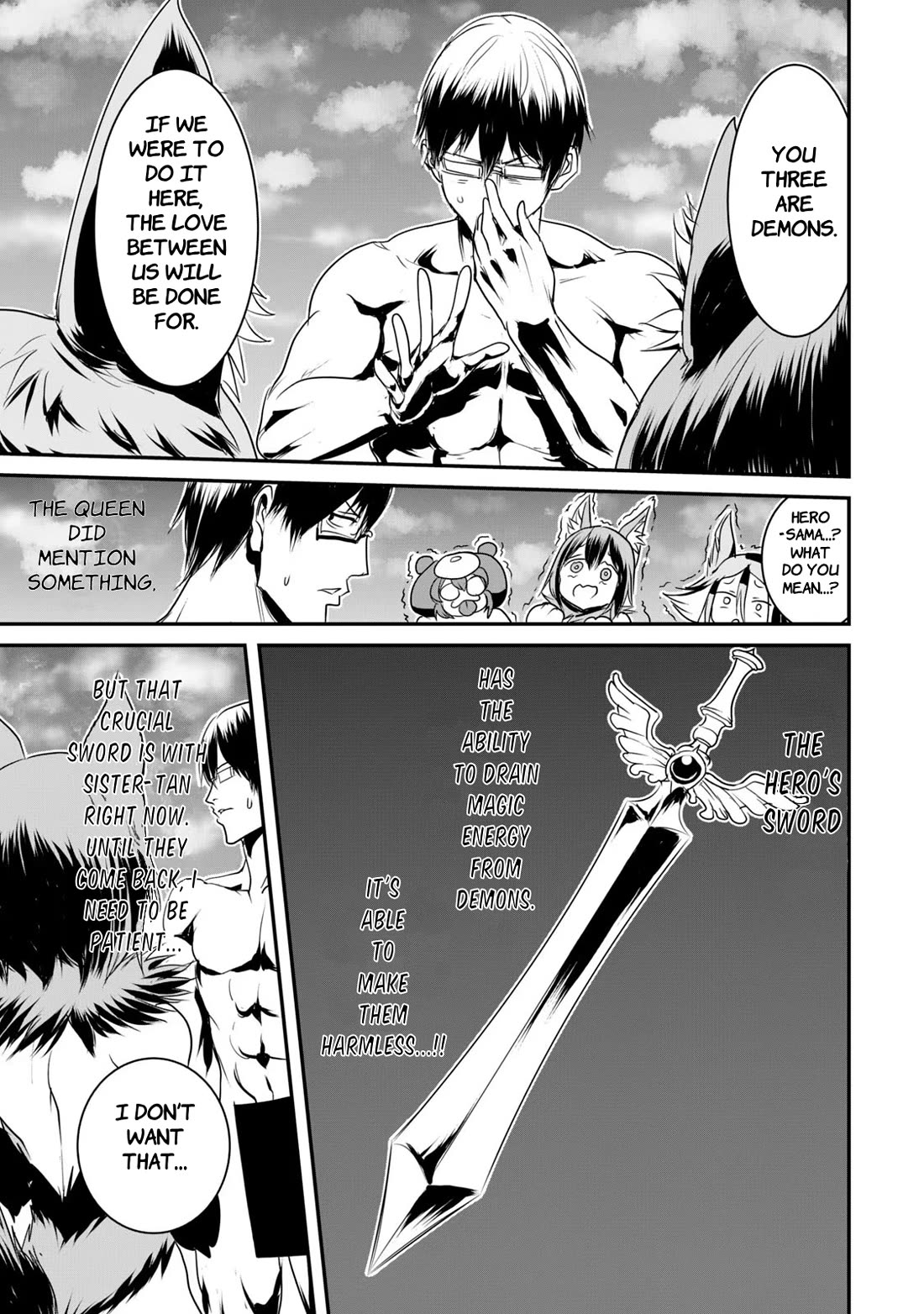 Crotch Warrior ~The Hateful Hero Is Loved by Demons~ chapter 9 page 7