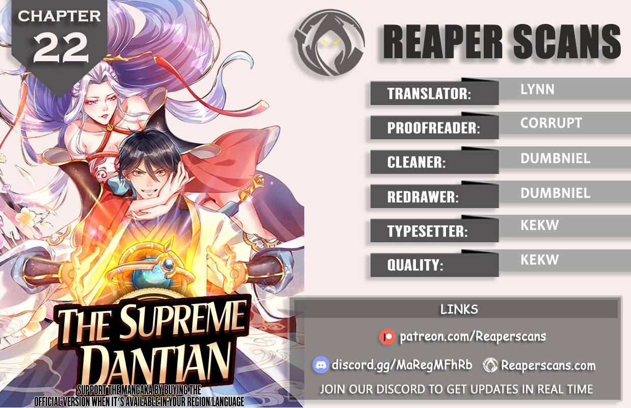Cultivating the supreme dantian chapter 22 page 1