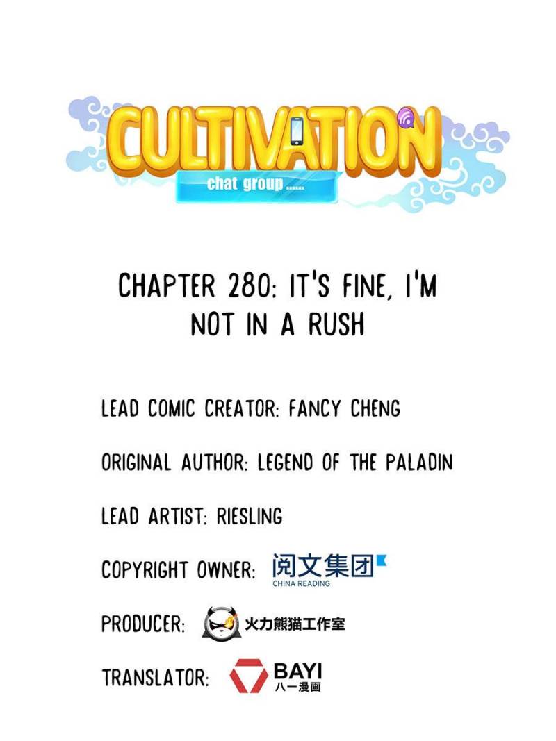 Cultivation Chat Group chapter 280 page 1