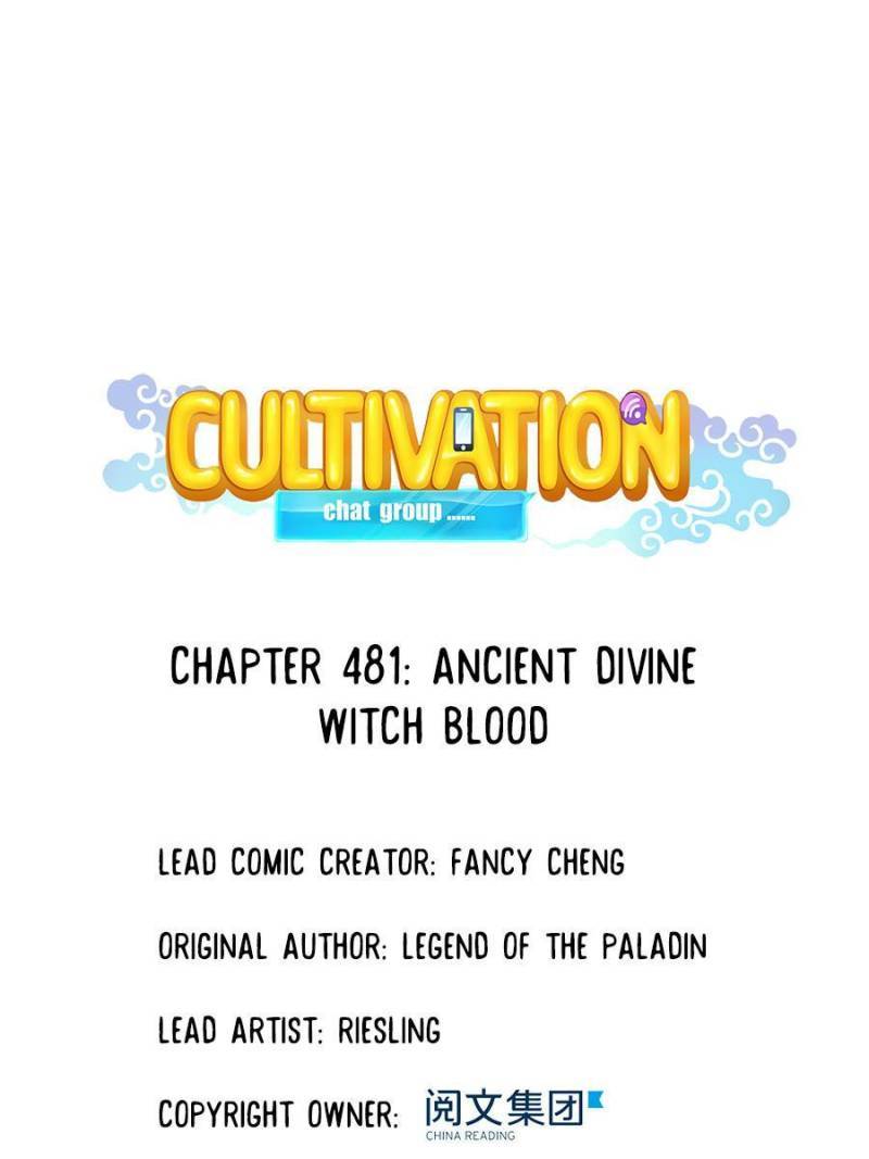 Cultivation Chat Group chapter 481 page 1