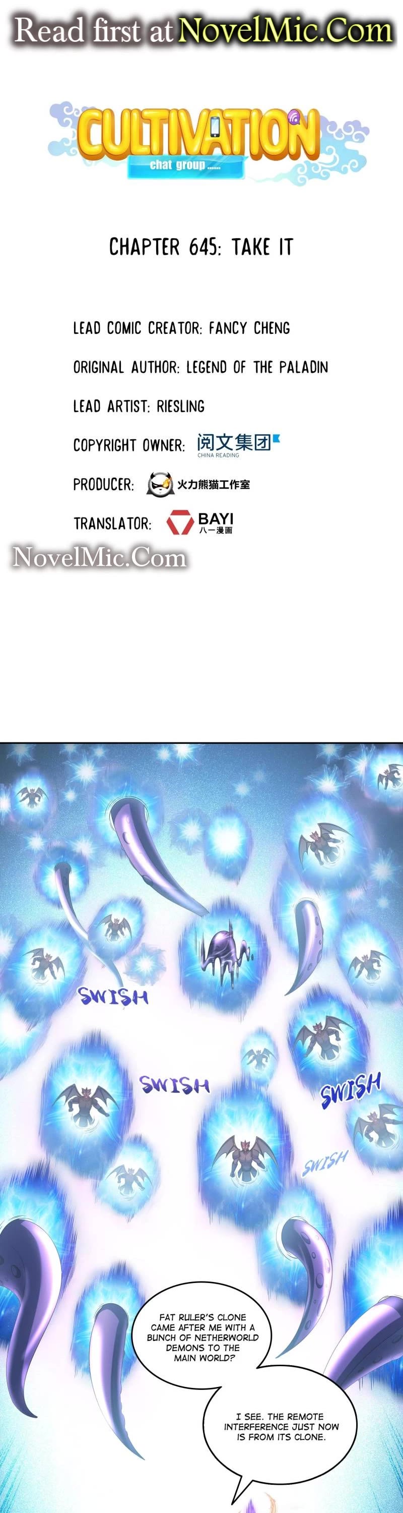 Cultivation Chat Group chapter 645 page 1