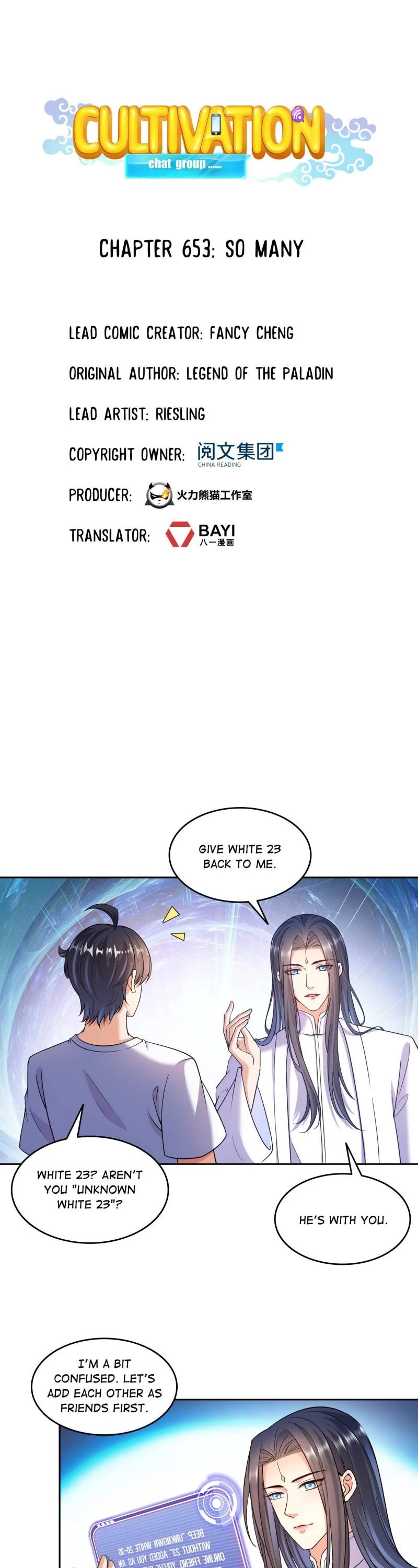 Cultivation Chat Group chapter 653 page 1