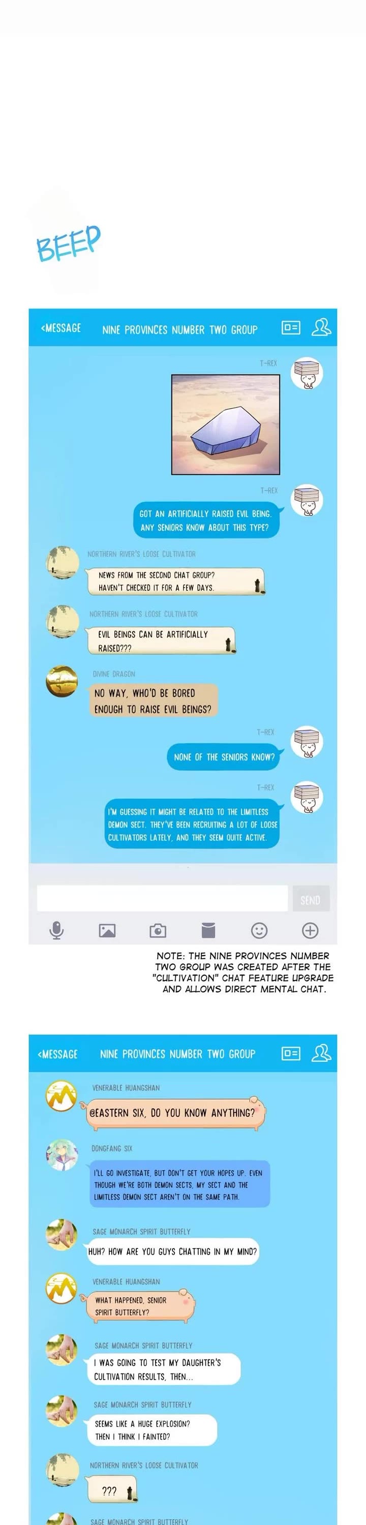 Cultivation Chat Group chapter 683 page 8
