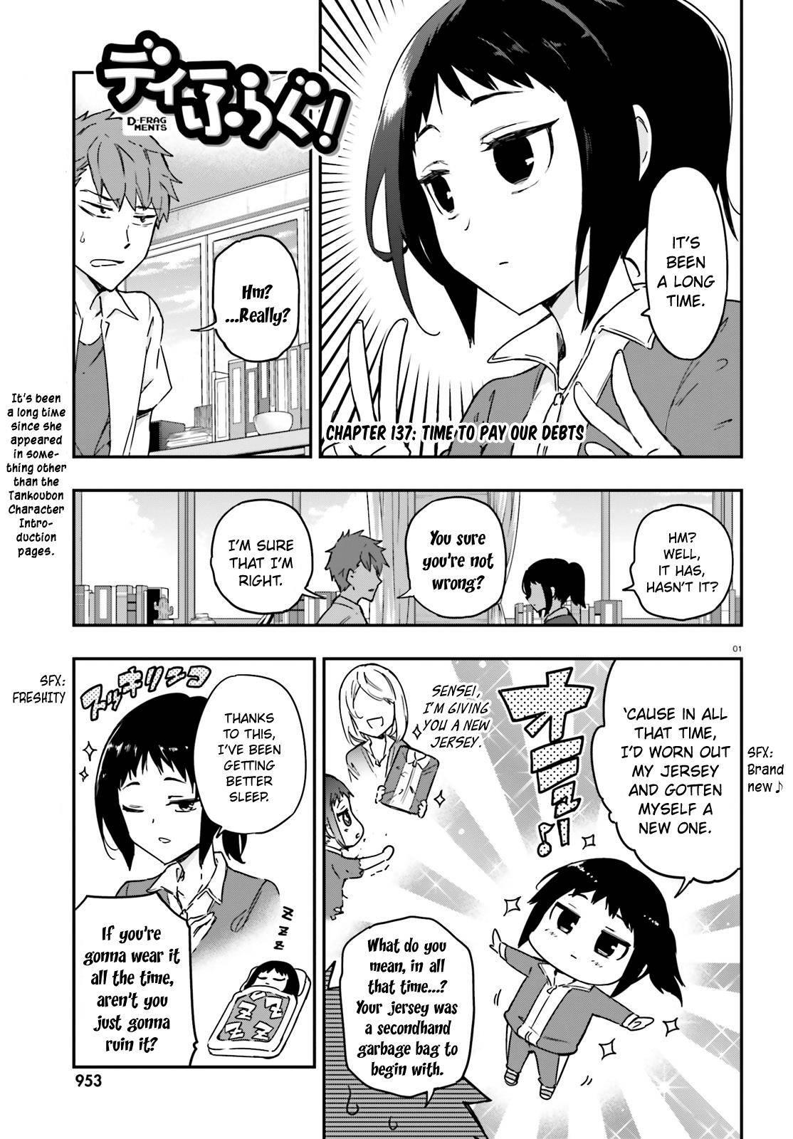 D-Frag chapter 137 page 1