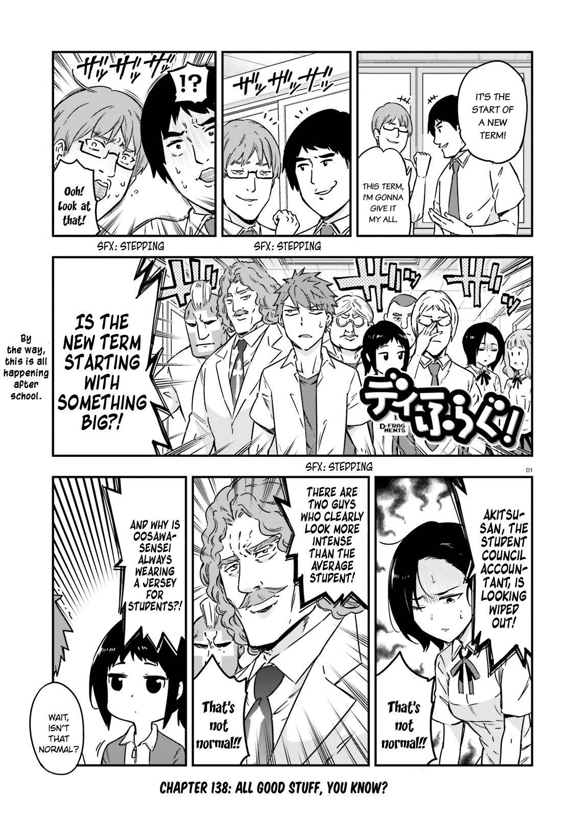 D-Frag chapter 138 page 1