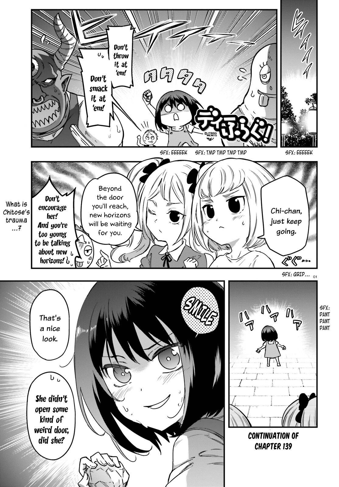 D-Frag chapter 139.5 page 1