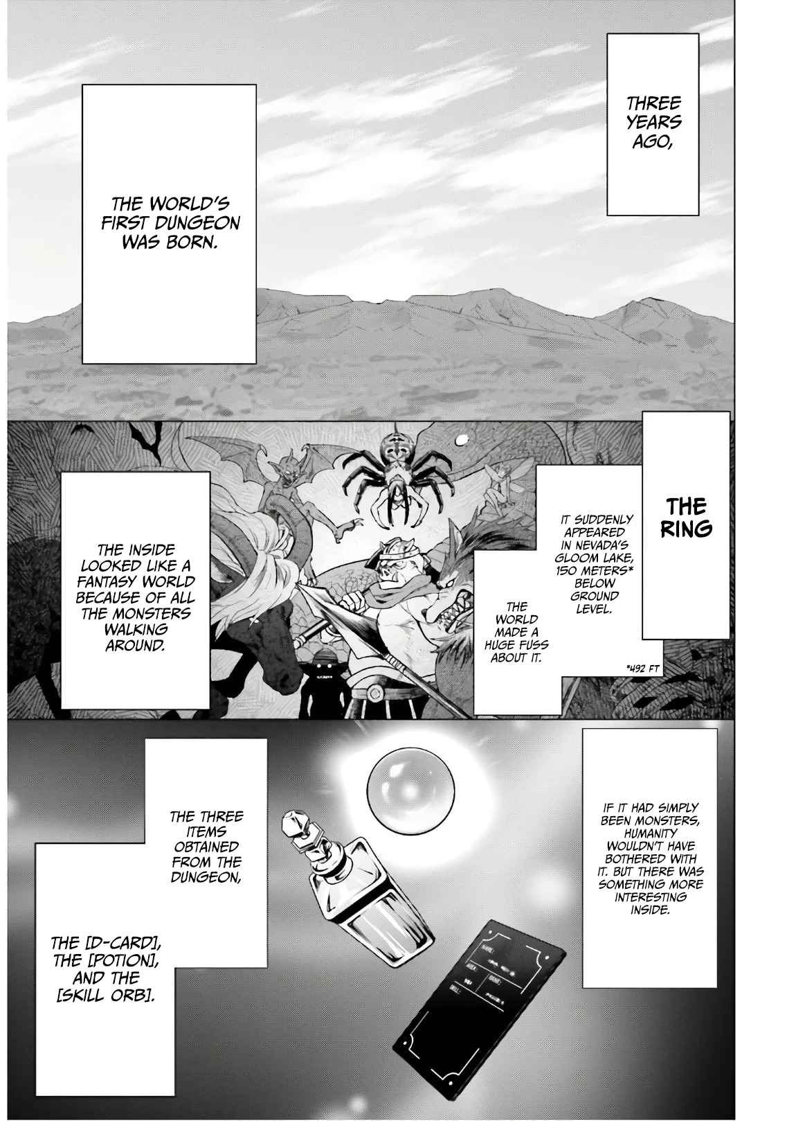 D Genesis: Dungeon ga Dekite 3-nen chapter 1 page 4