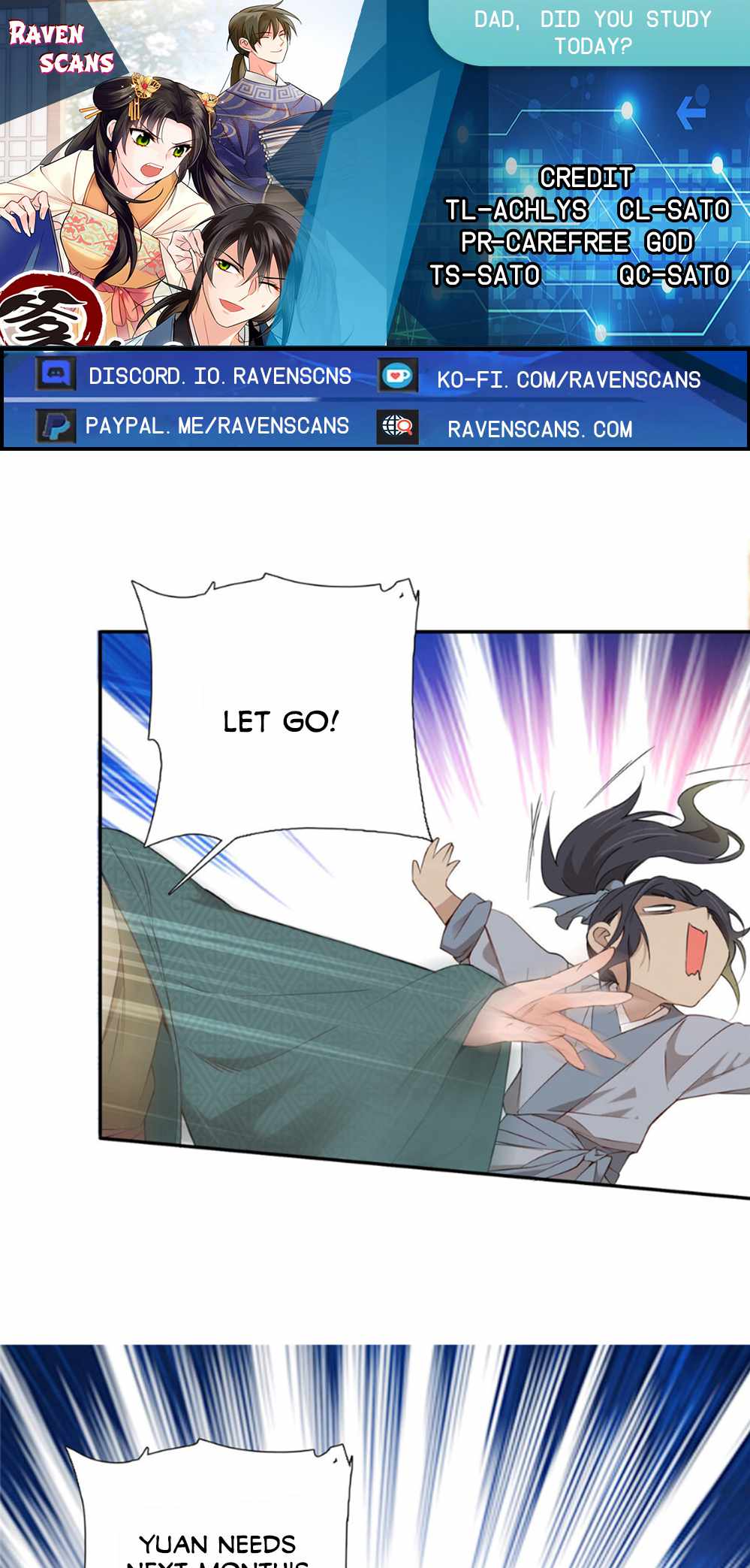 Dad, did you study today? chapter 5 page 1