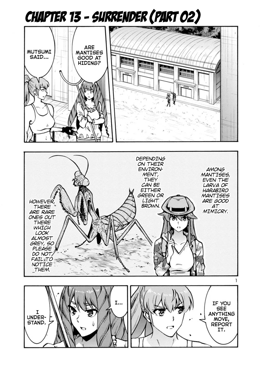 Dai Kyochuu Rettou chapter 13.2 page 1