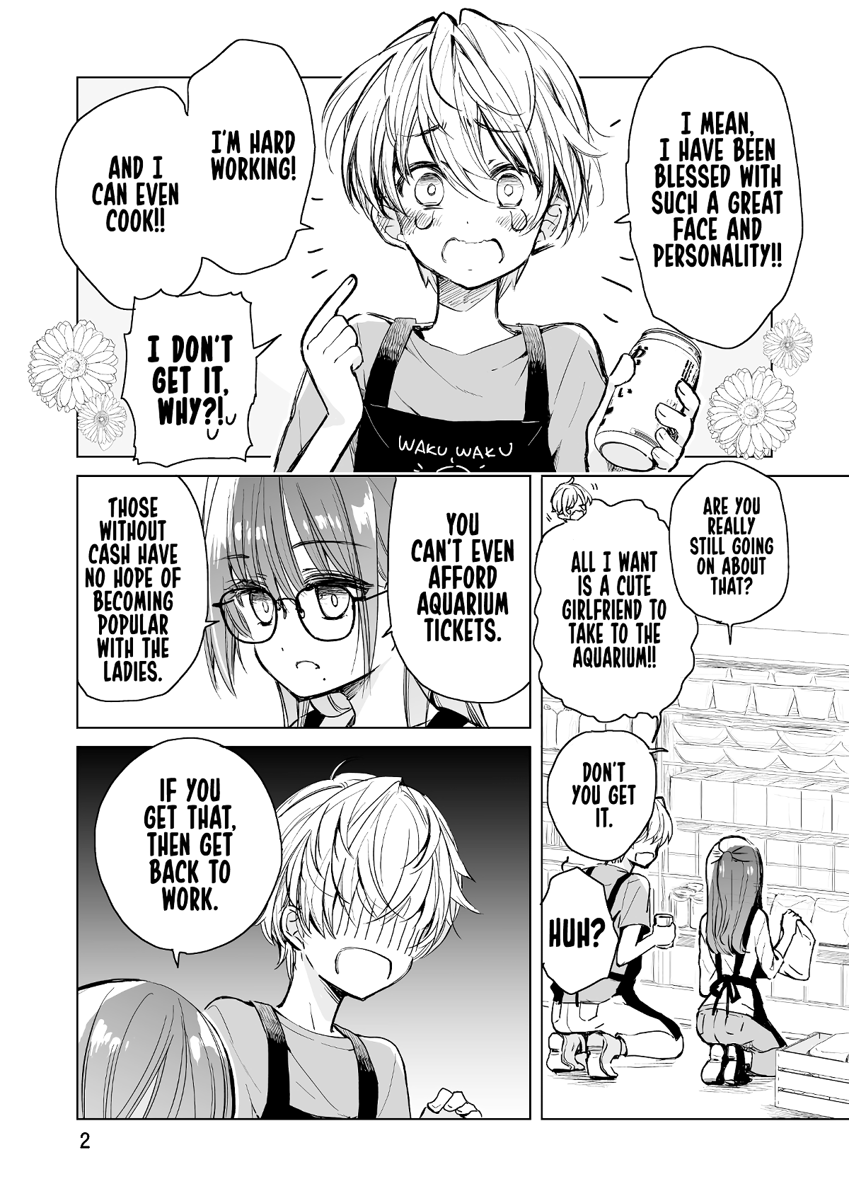 Daily Life of Sa-chan, a Drugstore Clerk chapter 1 page 2