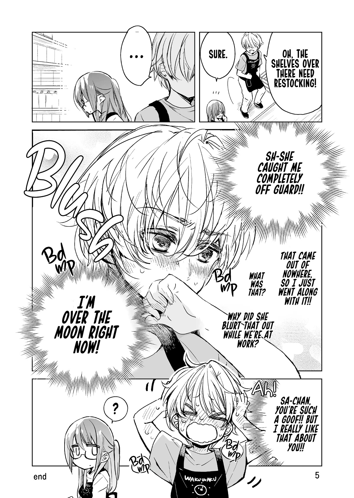 Daily Life of Sa-chan, a Drugstore Clerk chapter 1 page 5