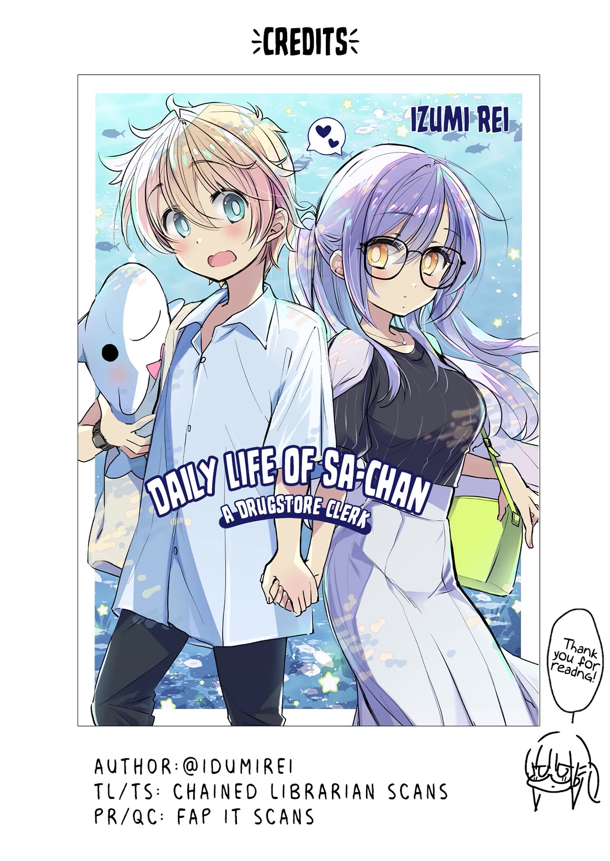 Daily Life of Sa-chan, a Drugstore Clerk chapter 14 page 8