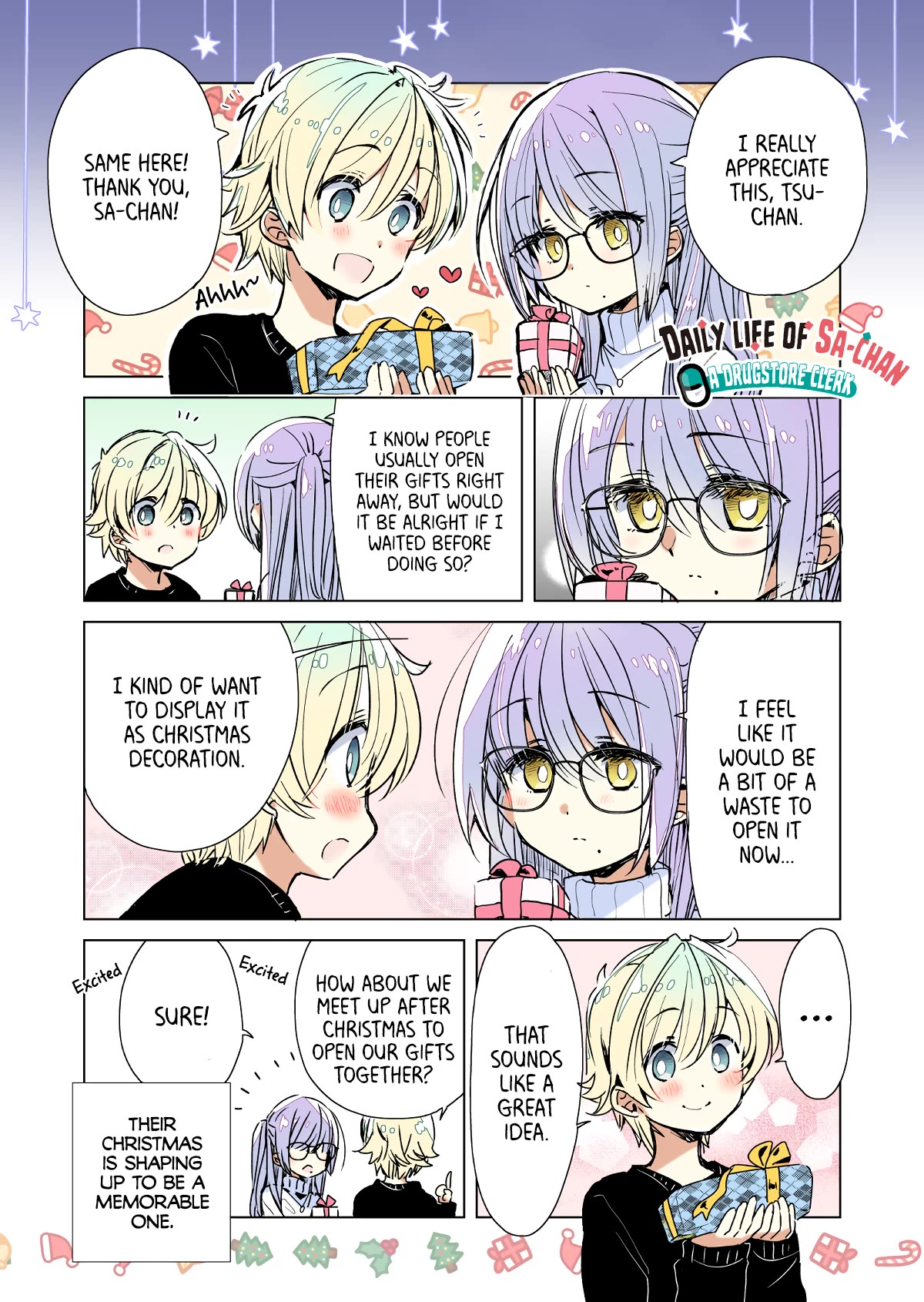 Daily Life of Sa-chan, a Drugstore Clerk chapter 16.6 page 1