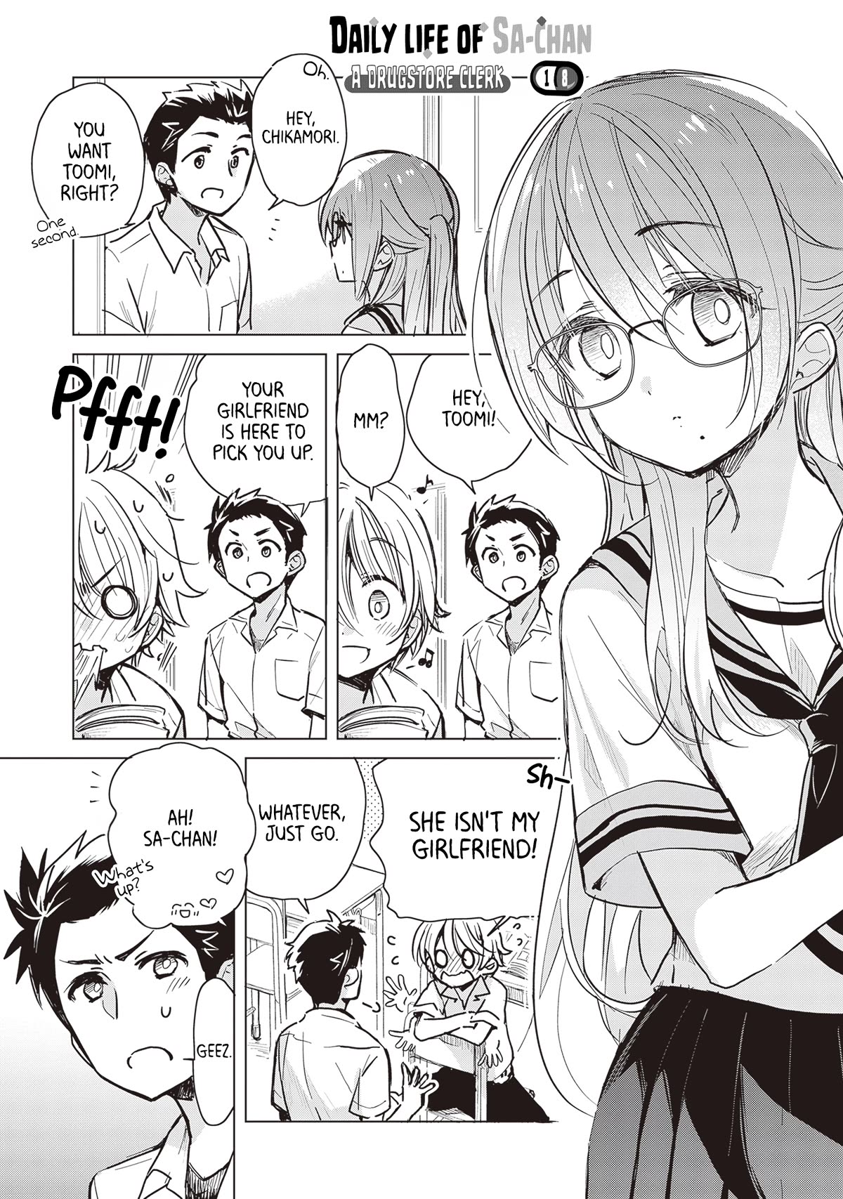 Daily Life of Sa-chan, a Drugstore Clerk chapter 18 page 3