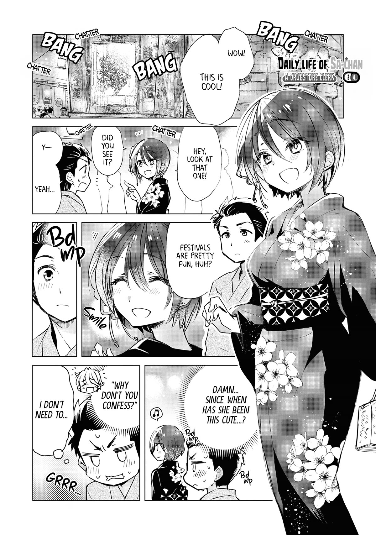 Daily Life of Sa-chan, a Drugstore Clerk chapter 24 page 1