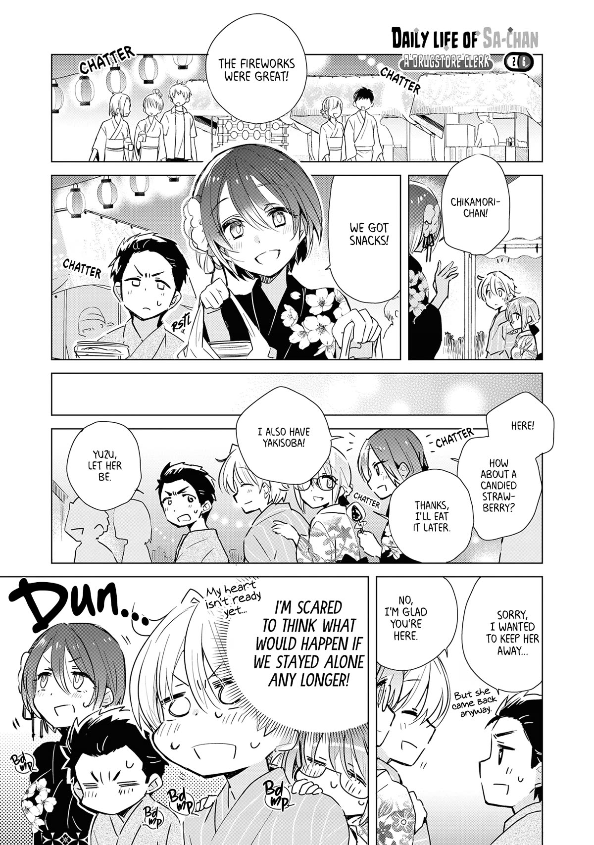 Daily Life of Sa-chan, a Drugstore Clerk chapter 26 page 1