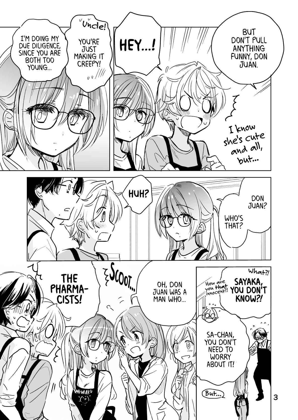 Daily Life of Sa-chan, a Drugstore Clerk chapter 29 page 3