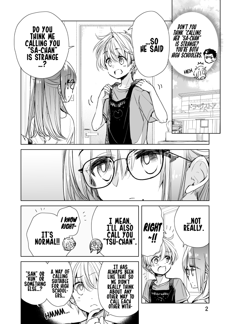 Daily Life of Sa-chan, a Drugstore Clerk chapter 3 page 2