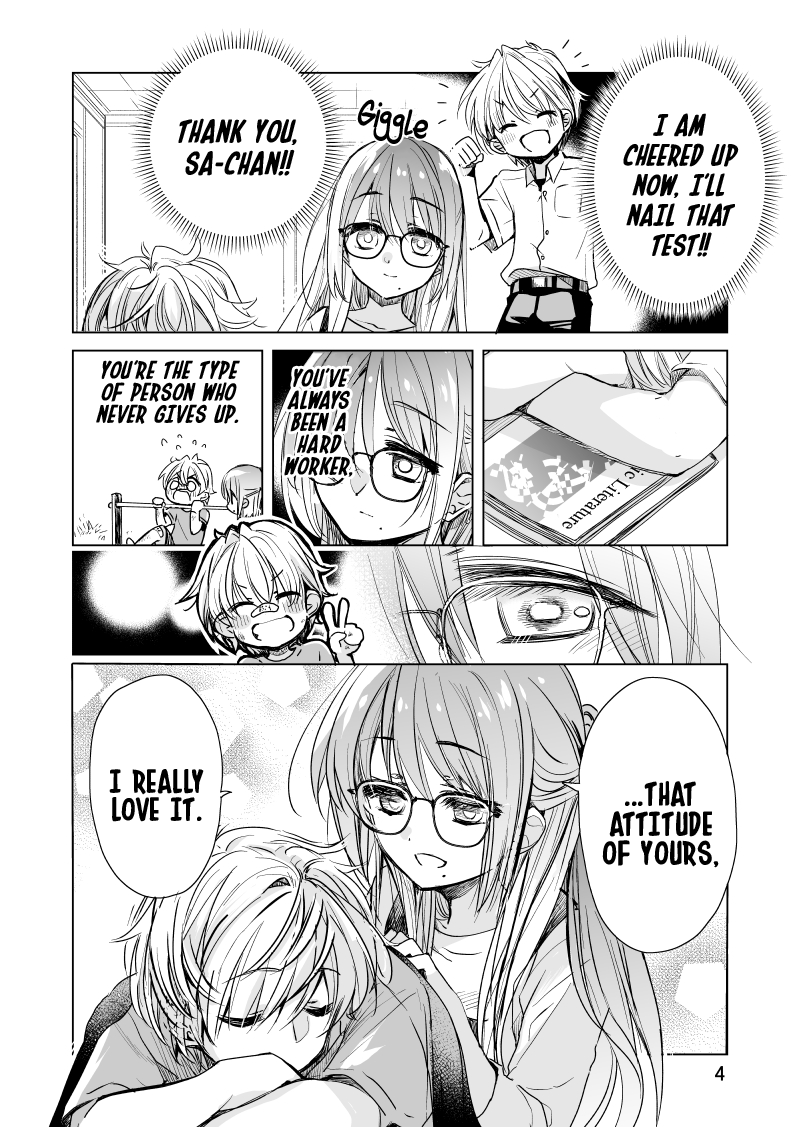 Daily Life of Sa-chan, a Drugstore Clerk chapter 4 page 4