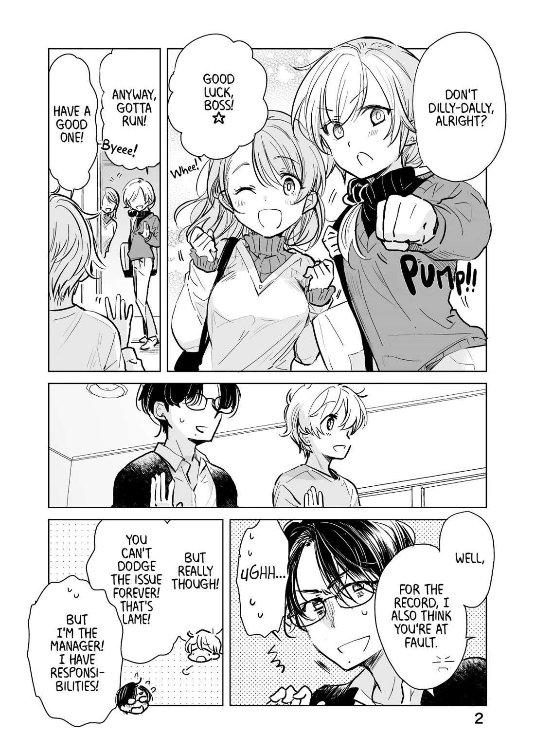 Daily Life of Sa-chan, a Drugstore Clerk chapter 42 page 2