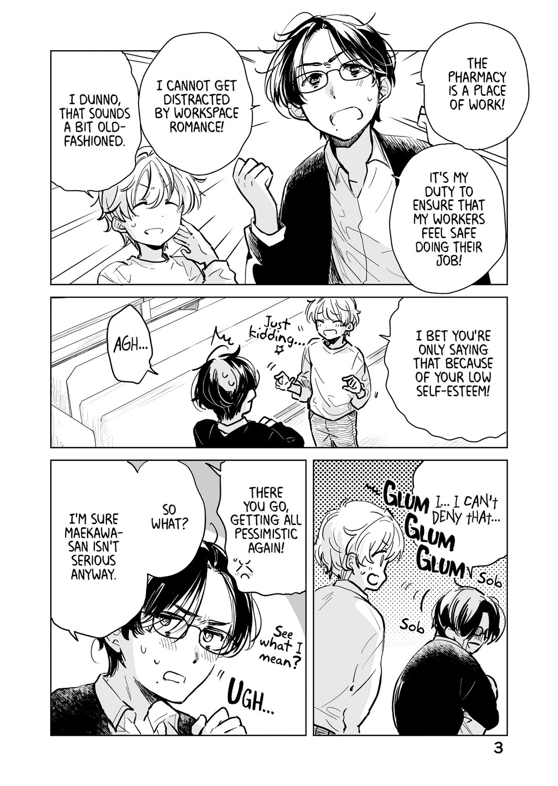 Daily Life of Sa-chan, a Drugstore Clerk chapter 42 page 3