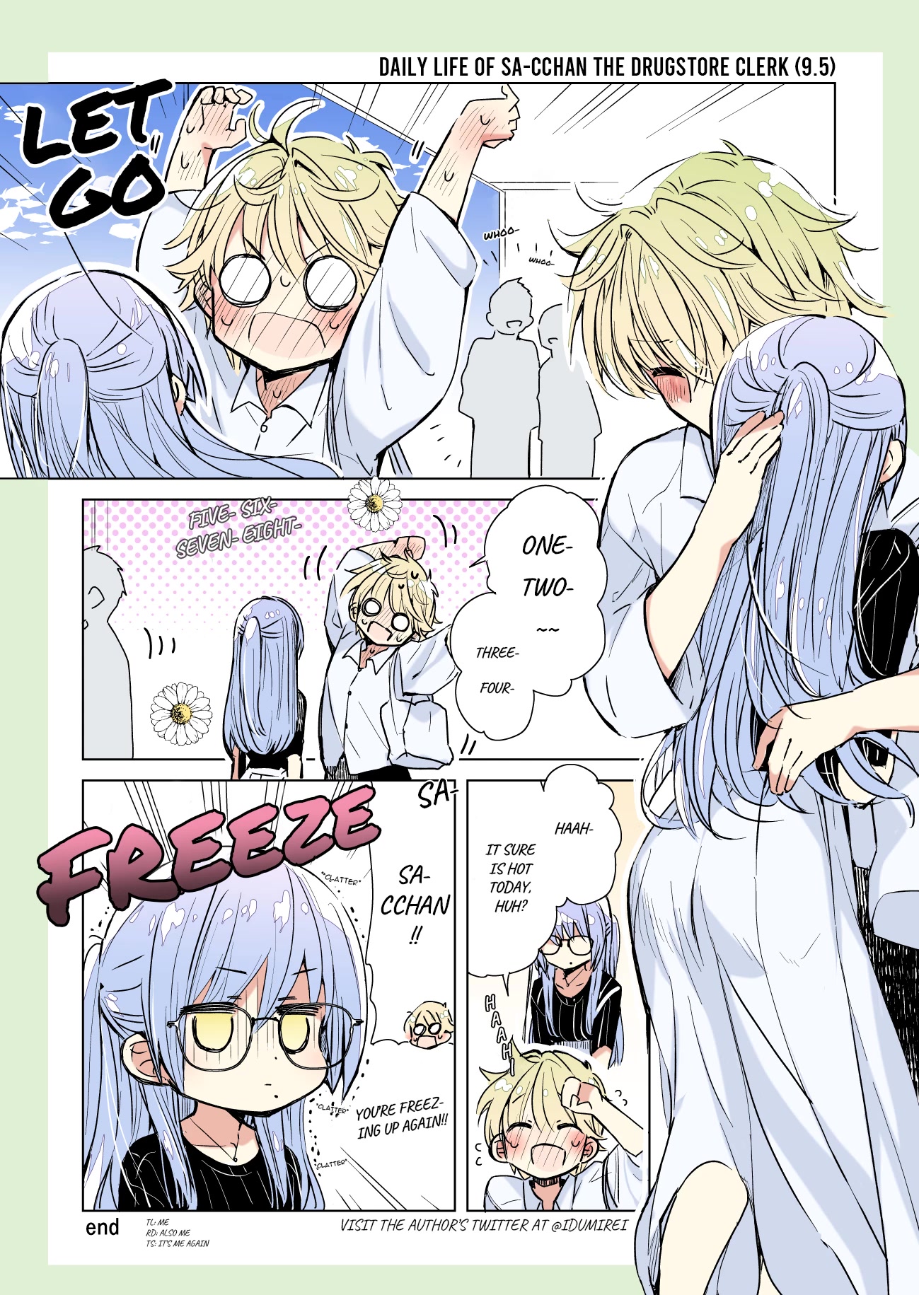 Daily Life of Sa-chan, a Drugstore Clerk chapter 9.5 page 1