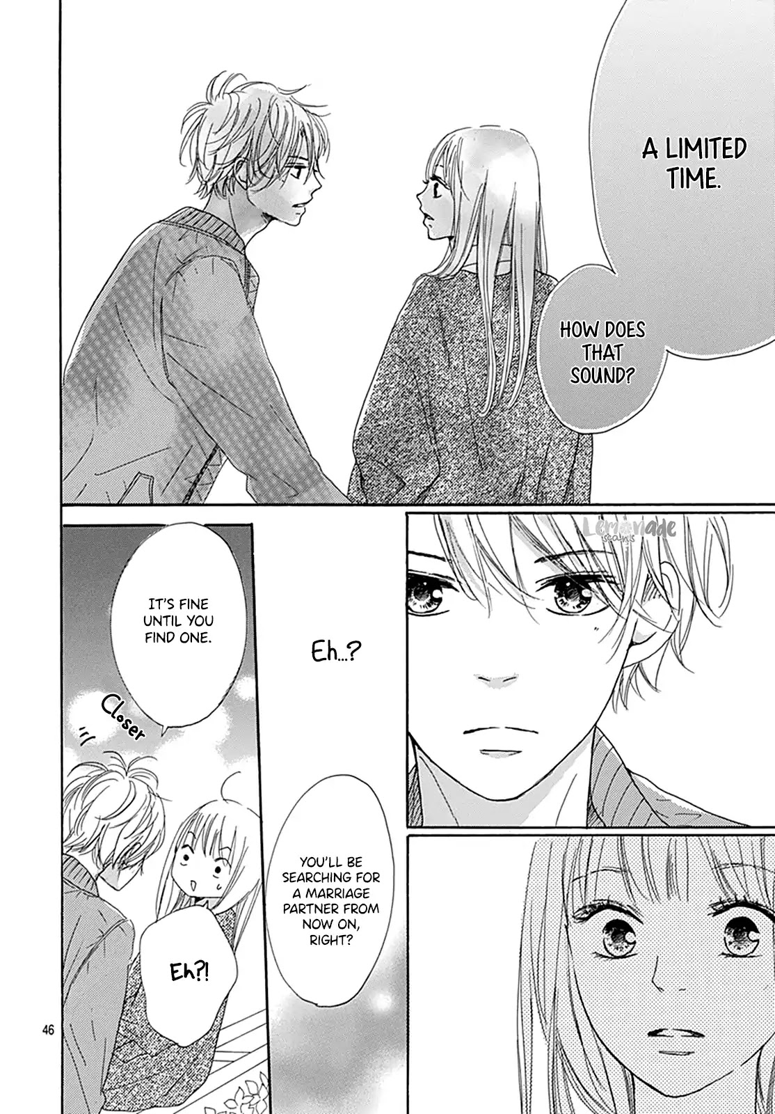 Dakishimete, Tsuideni Kiss mo chapter 1 page 47