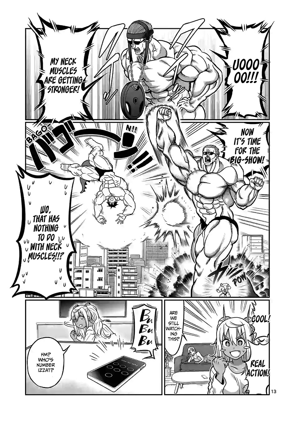 Danberu nan kiro moteru? chapter 103 page 14