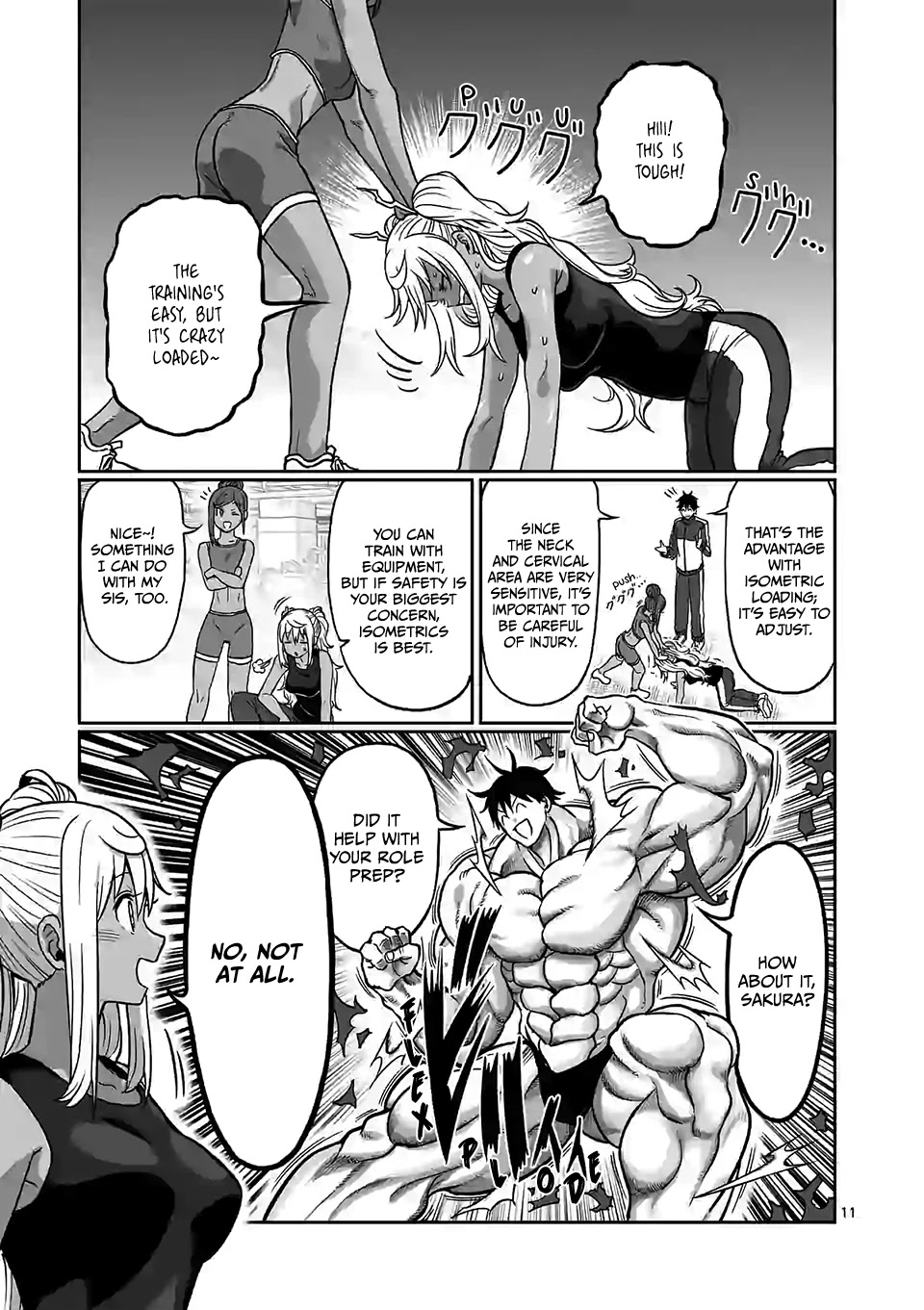 Danberu nan kiro moteru? chapter 104 page 12