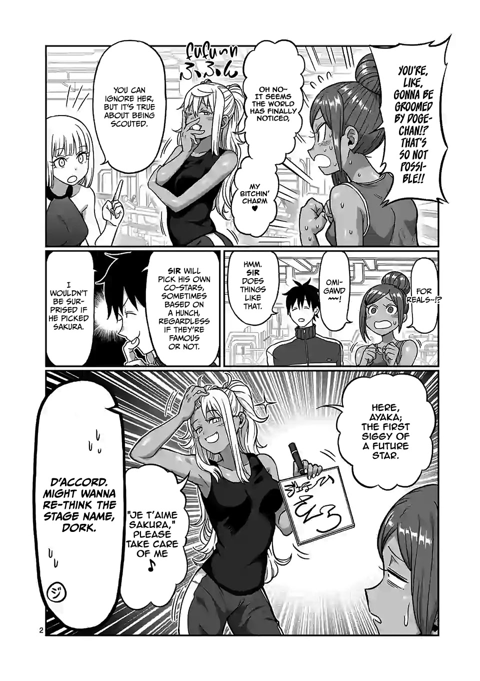 Danberu nan kiro moteru? chapter 104 page 3