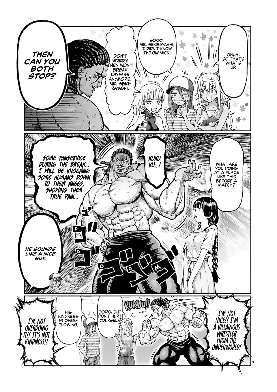 Danberu nan kiro moteru? chapter 111 page 8