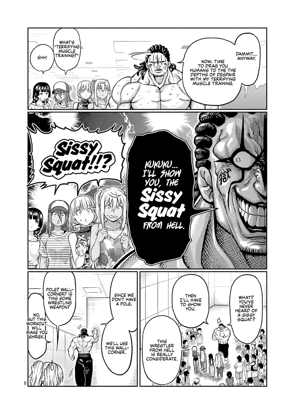 Danberu nan kiro moteru? chapter 111 page 9