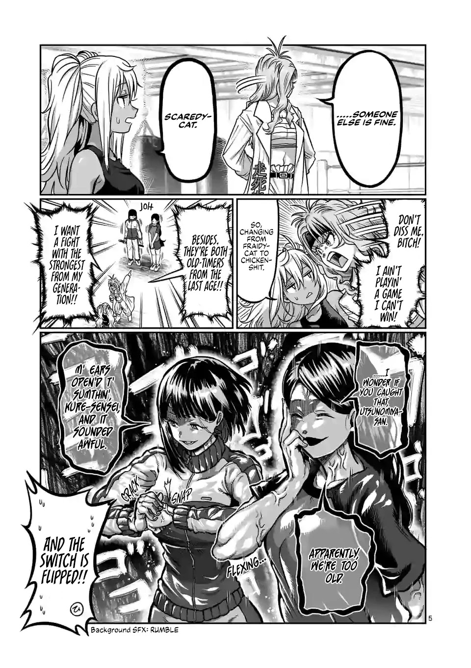 Danberu nan kiro moteru? chapter 113 page 6