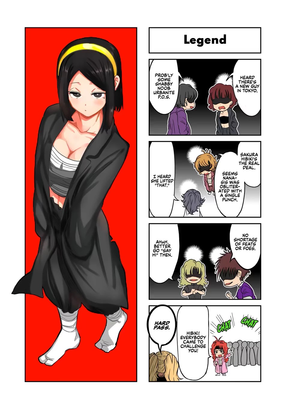 Danberu nan kiro moteru? chapter 115 page 16