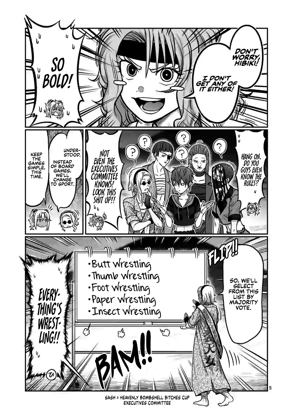 Danberu nan kiro moteru? chapter 115 page 6