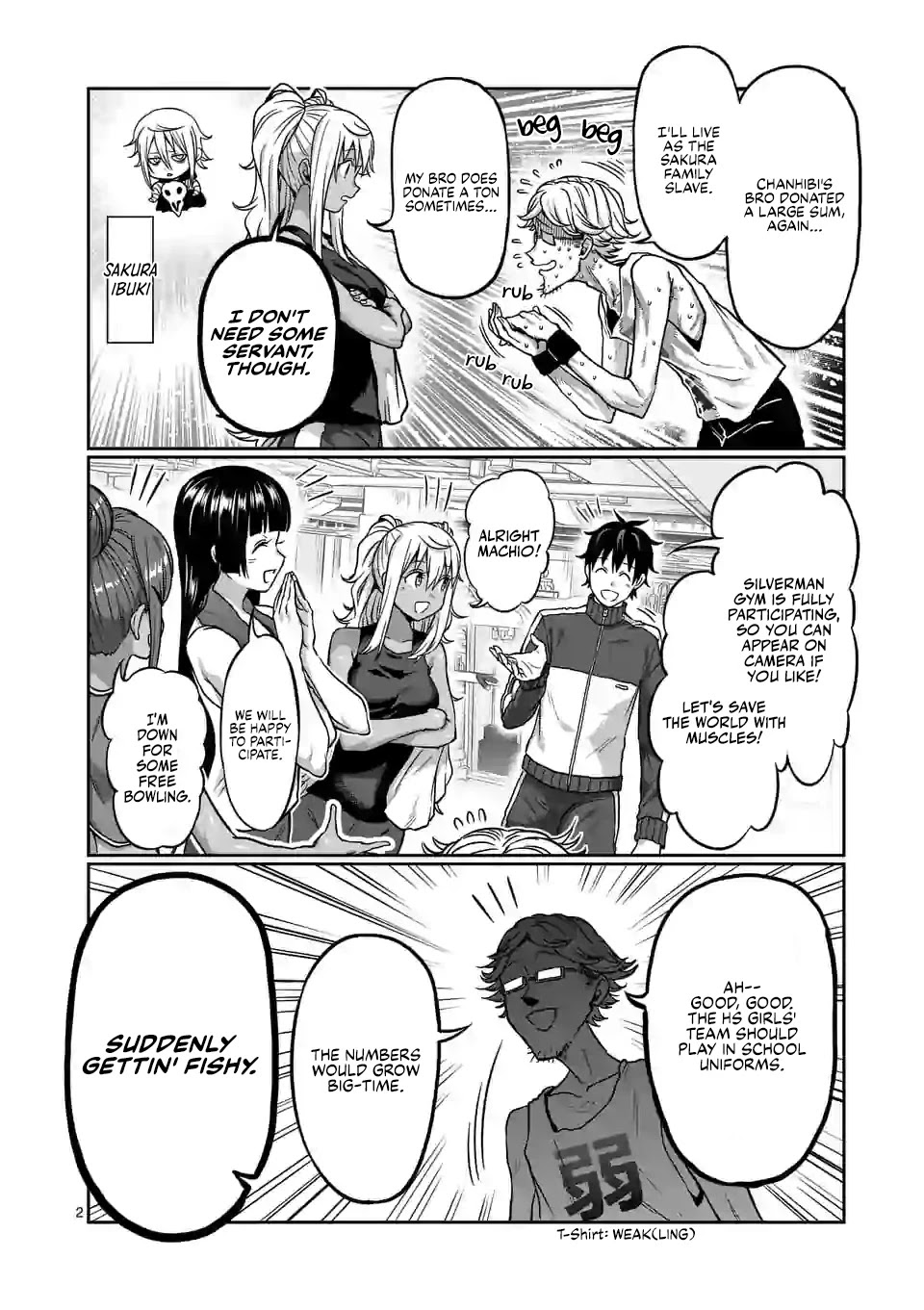 Danberu nan kiro moteru? chapter 119 page 3